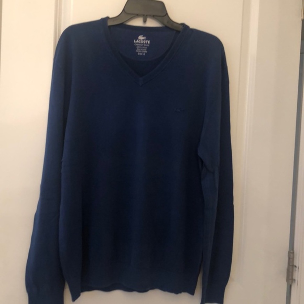 Lacoste  men’s V neck sweater